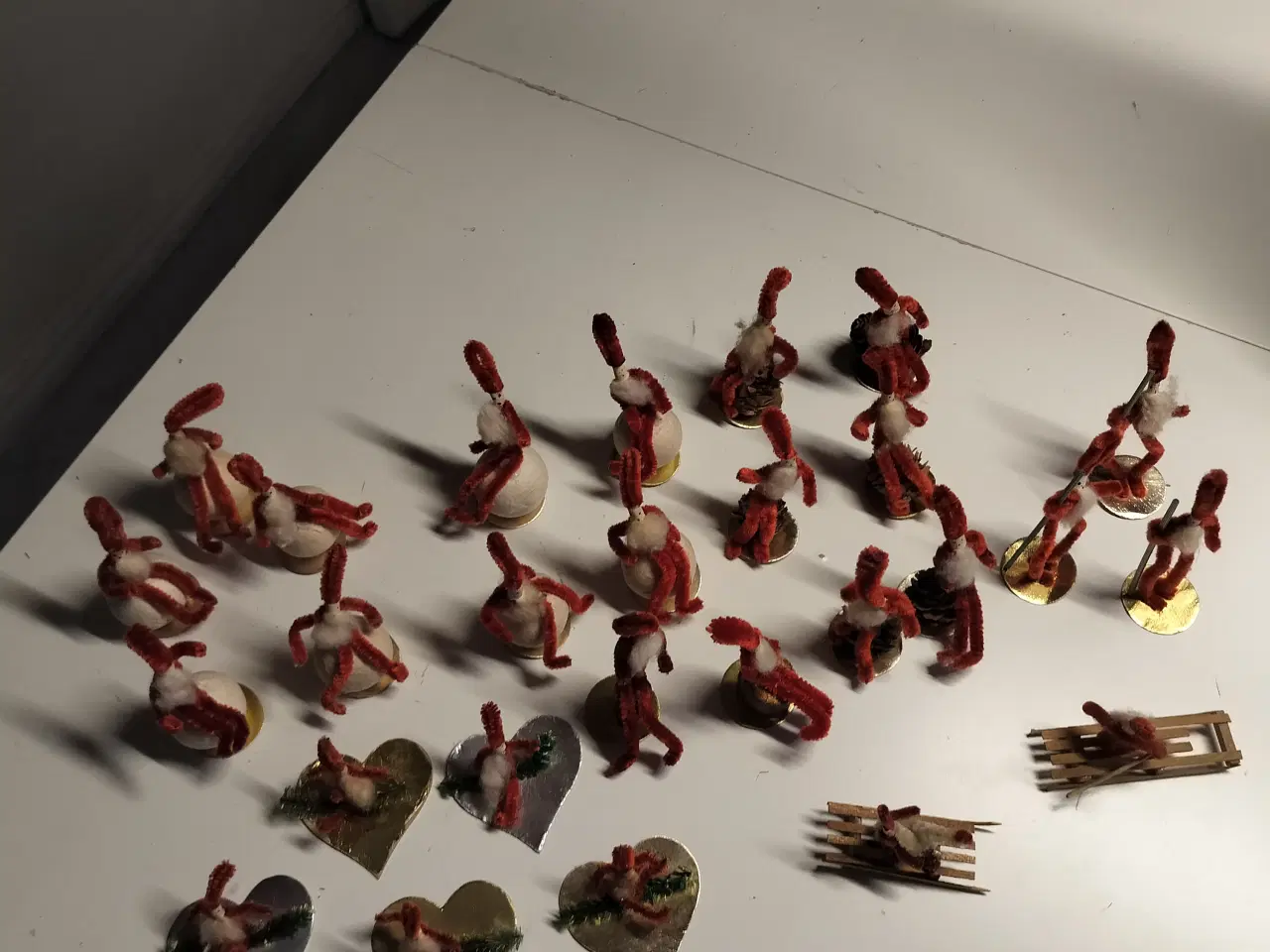 Billede 3 - 27 Blandet gamle Piberense nisser