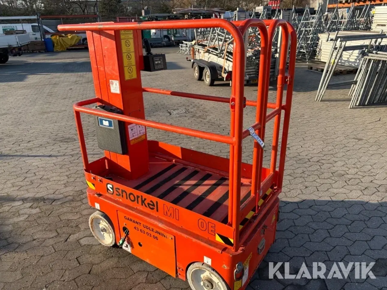 Billede 7 - Søjlelift Snorkel M1230E