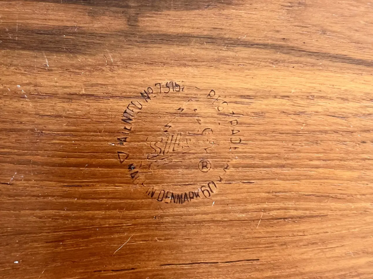 Billede 6 - 2 vintage danske serveringsbakker i teak.