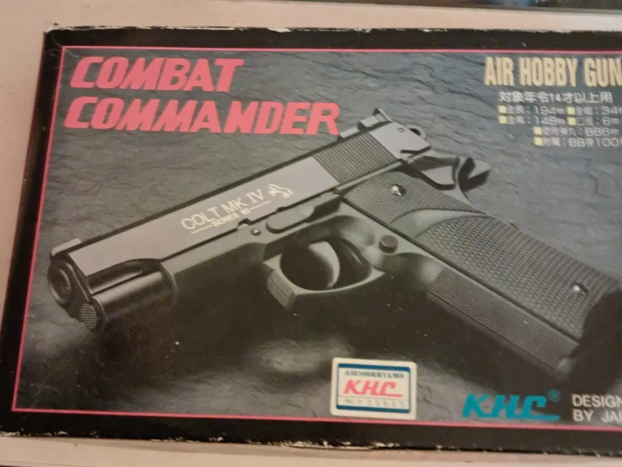 Billede 1 - Combat commander air hobby gun.