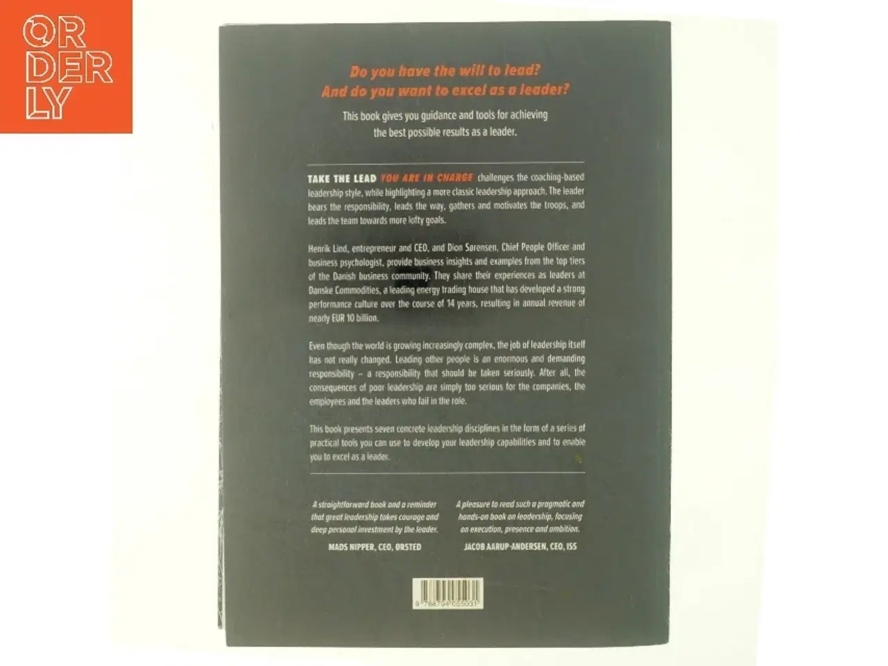 Billede 3 - Take the lead : you are in charge af Henrik Lind (f. 1975-02-19) (Bog)