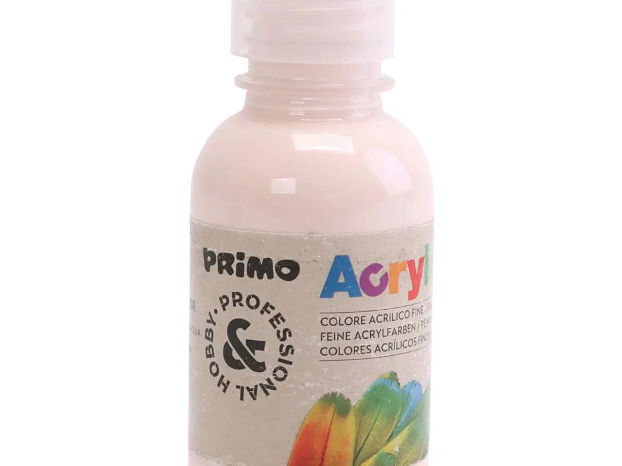 Billede 1 - Hobbymaling Mat, Lys Rosa - 125ml Akrylmaling