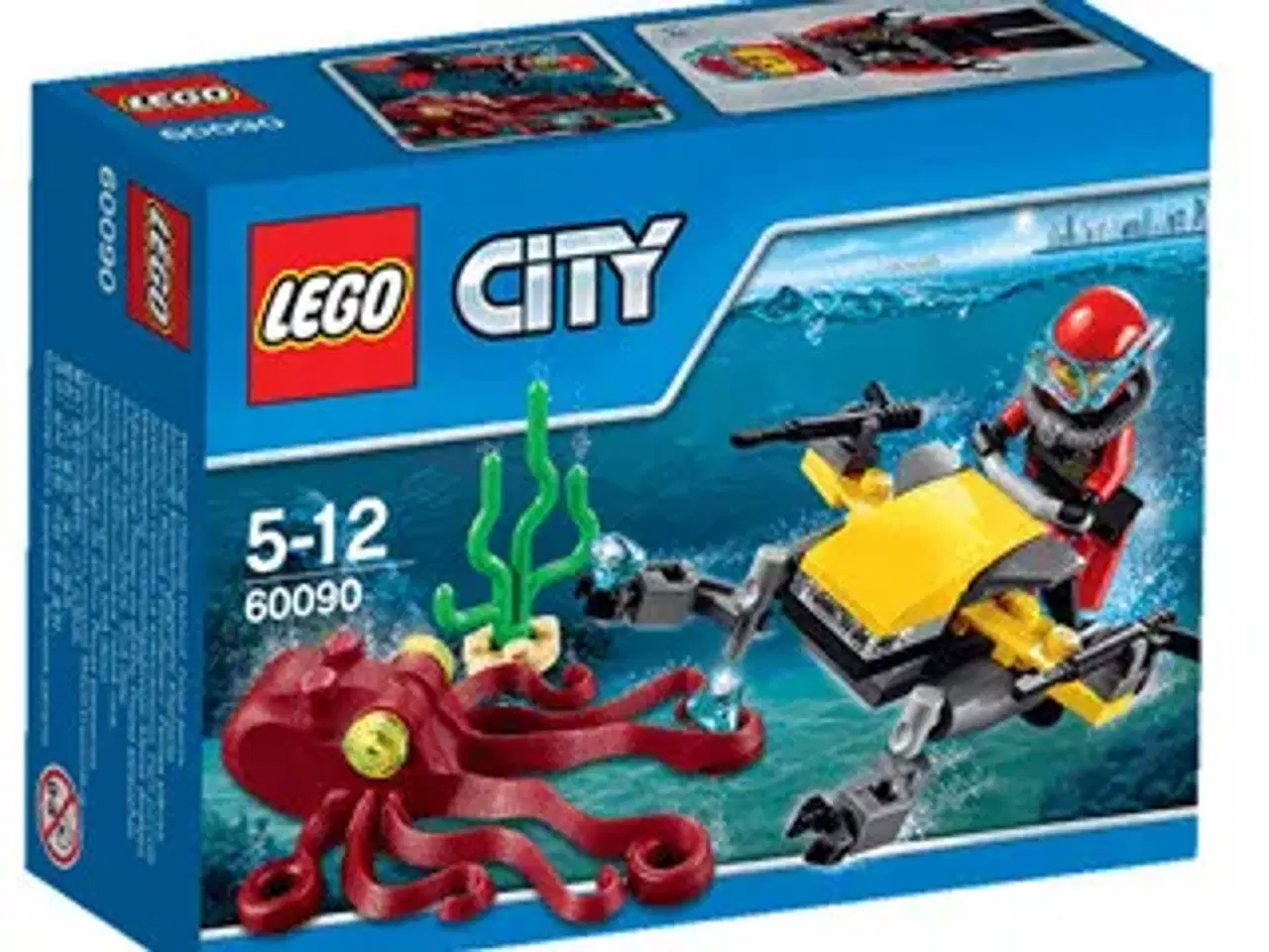 Billede 1 - Lego City Dybhavsscooter Nr 60090