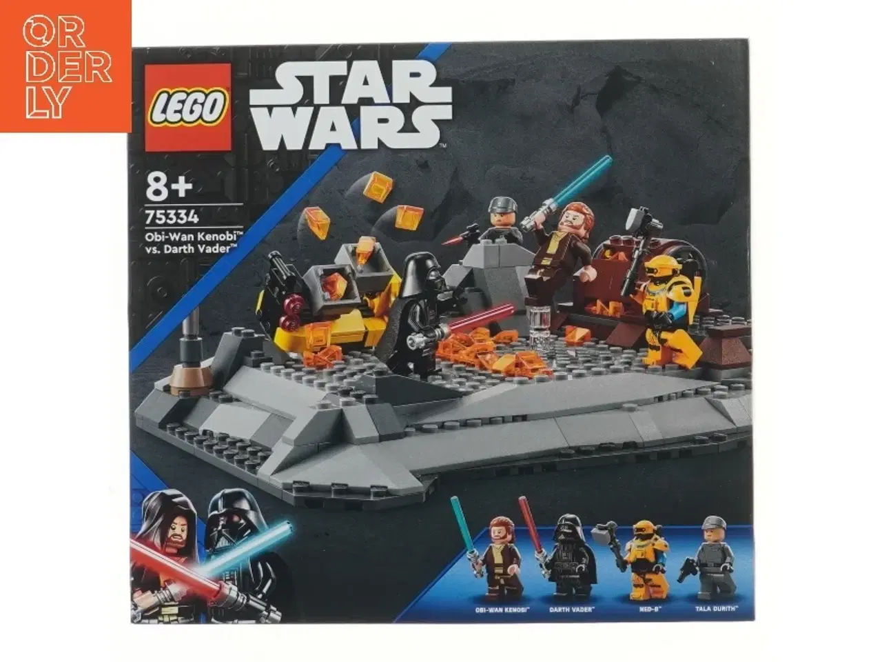 Billede 1 - LEGO Star Wars Obi-Wan Kenobi vs. Darth Vader sæt fra Lego (str. 28x26 cm)