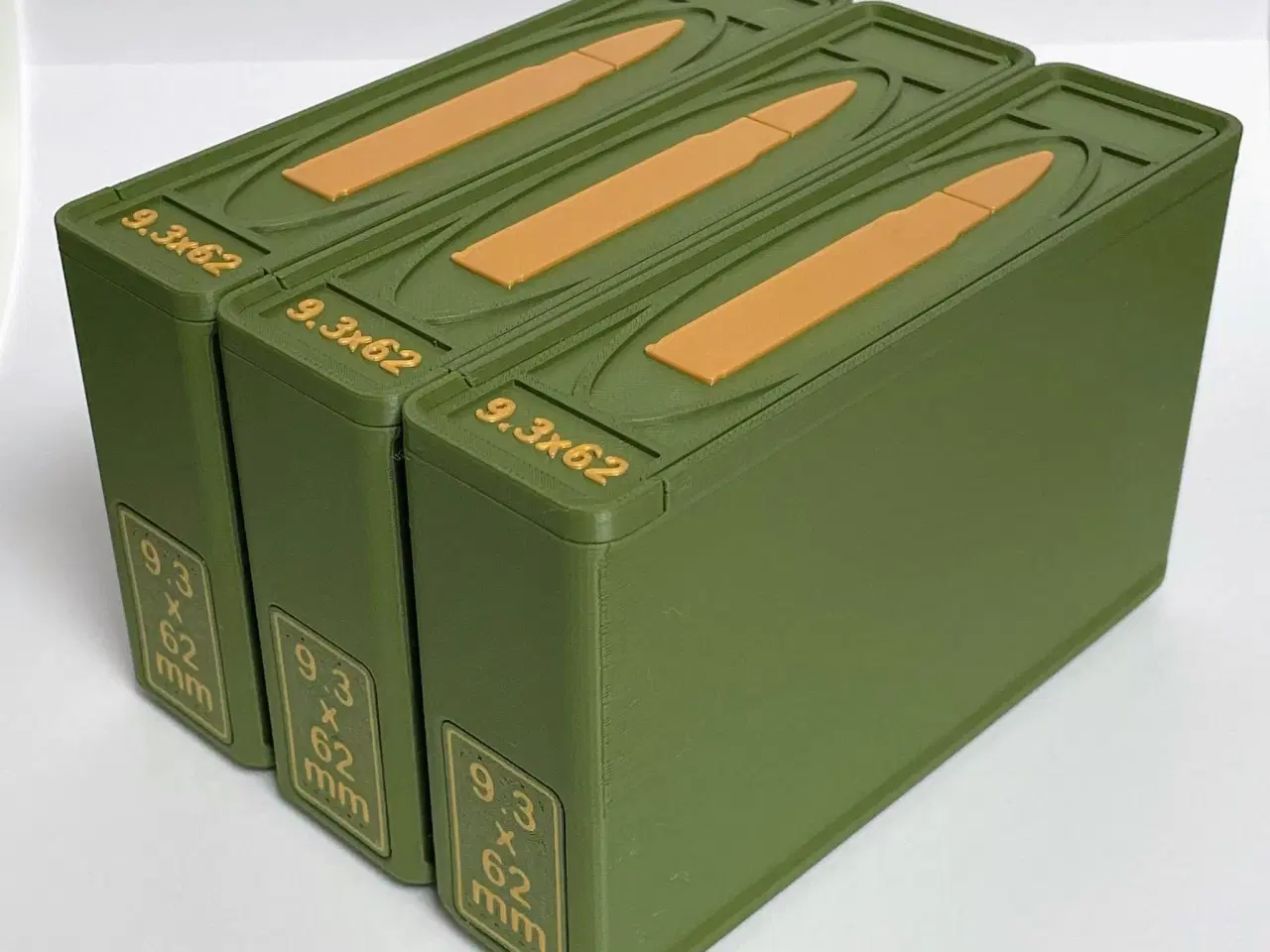 Billede 7 - Ammo-opbevaringsboks – 9,3×62 (20 patroner)