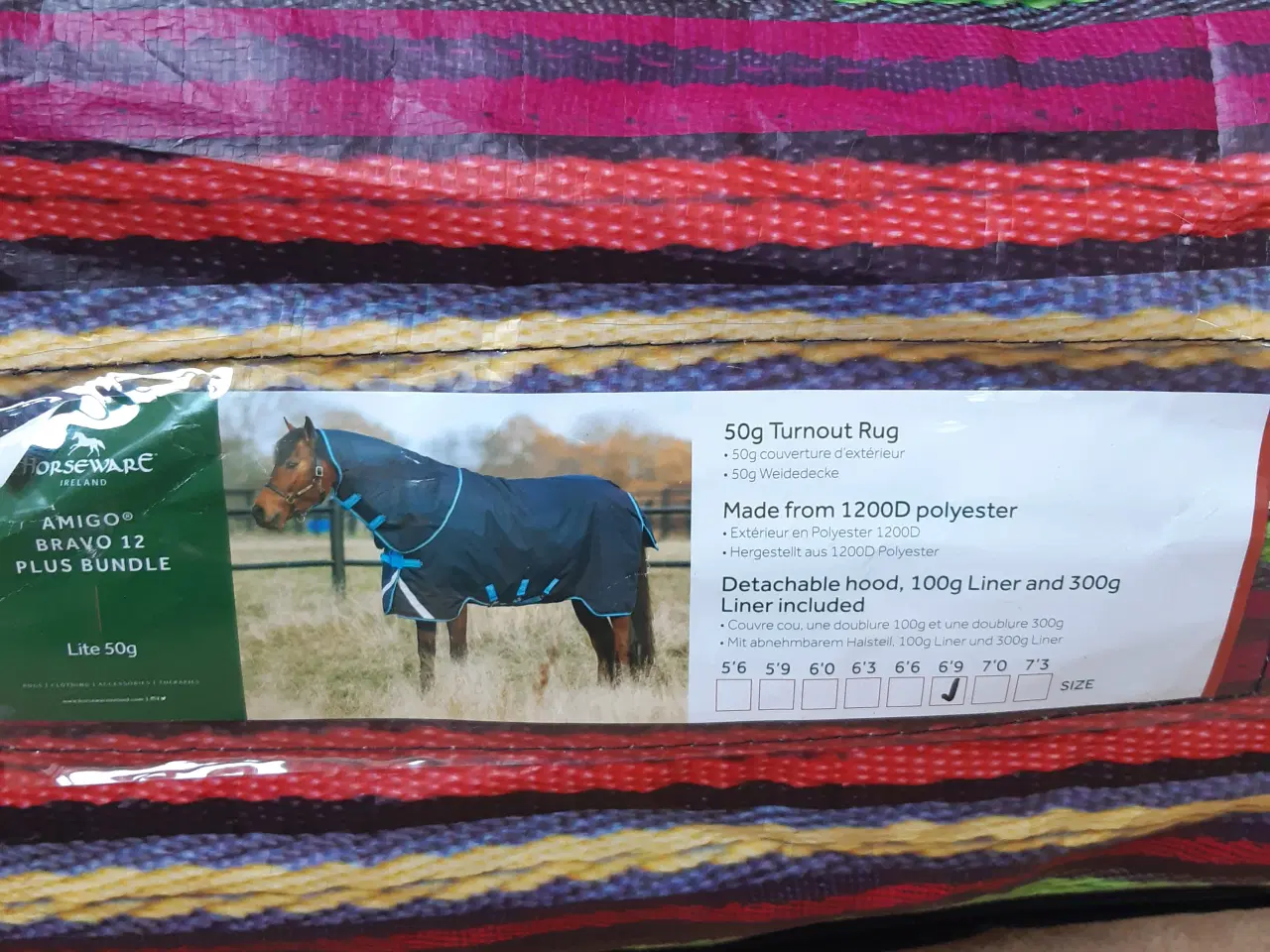 Billede 4 - Dækken Horseware Amigo Bravo 12 plus bundle