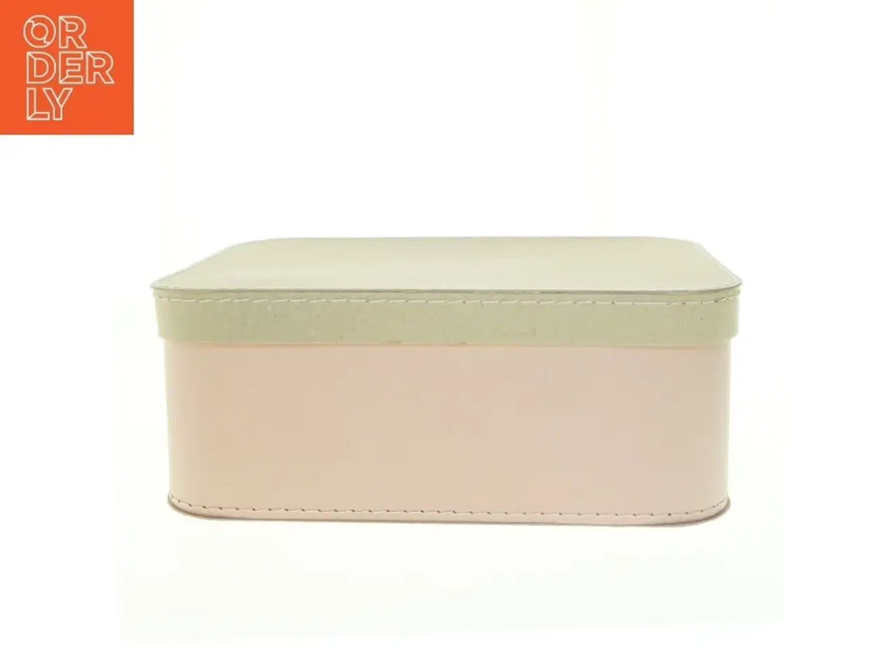 Billede 3 - Opbevaringsæske i læderlook (str. 35 x 25 x 14 cm)