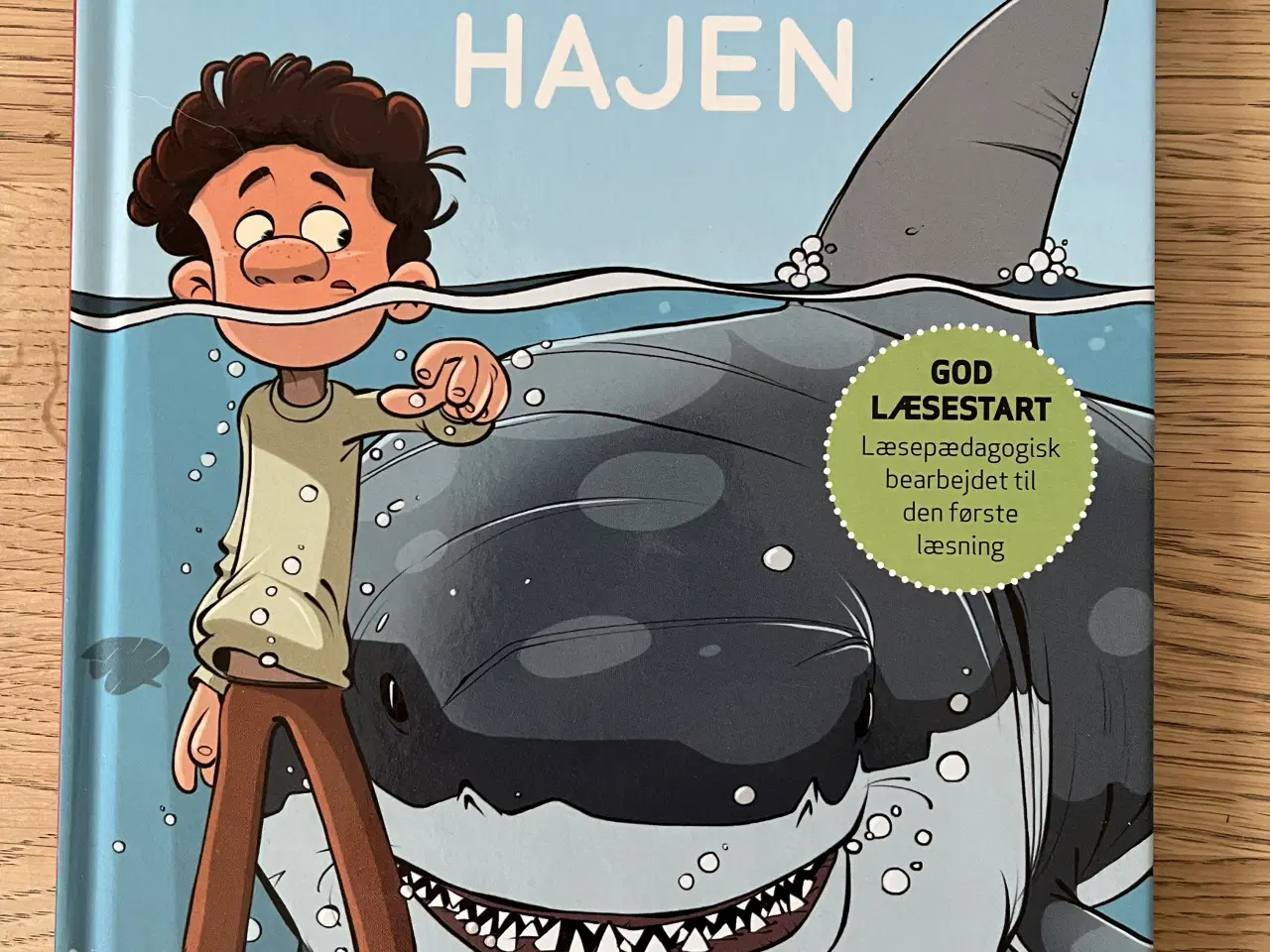 Billede 1 - Letlæsningsbog: Alf og hajen