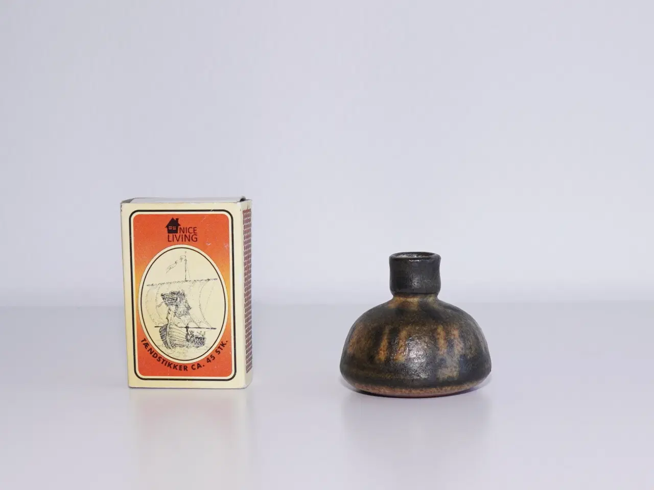 Billede 2 - Miniature vase i keramik