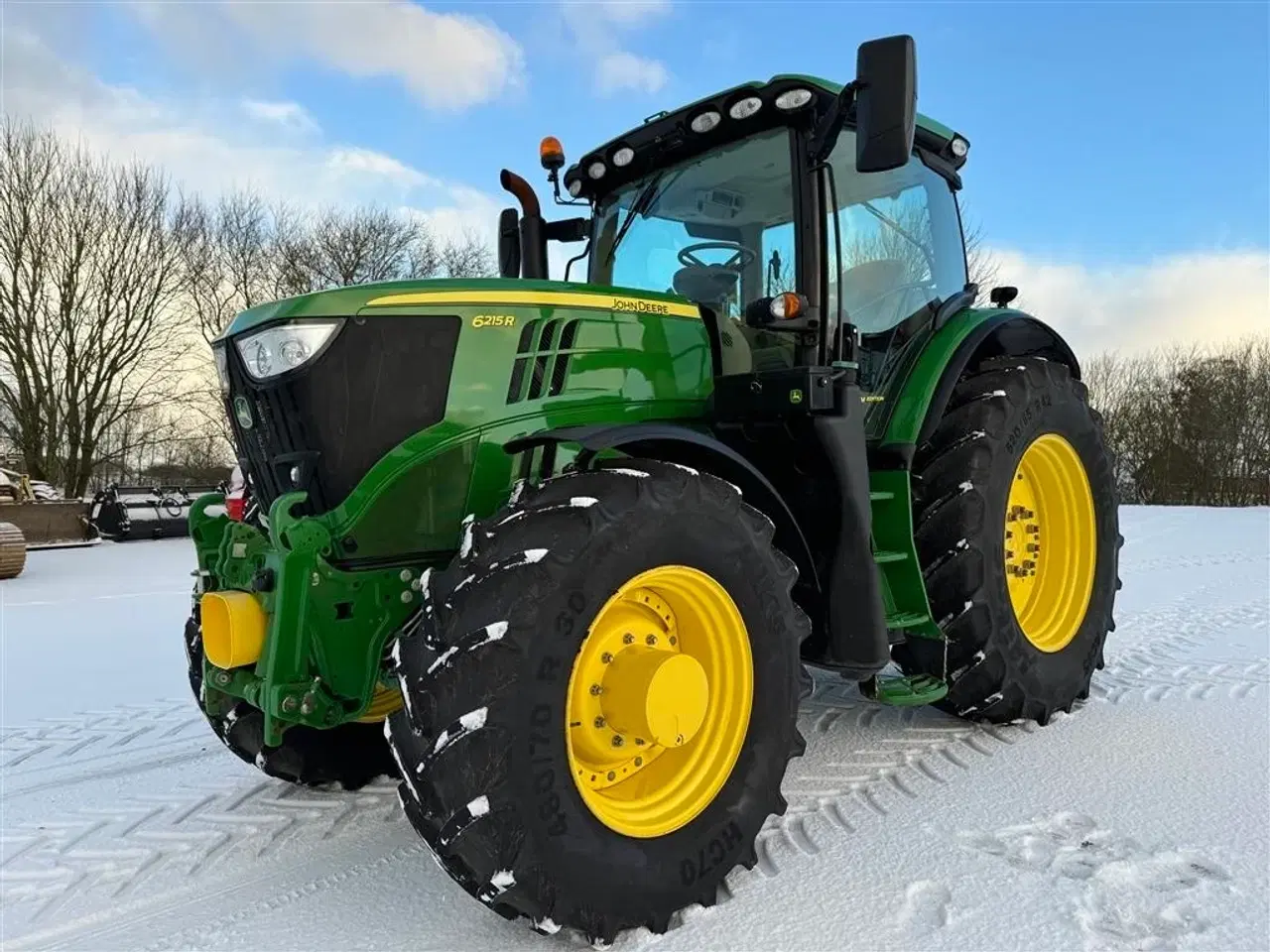 Billede 1 - John Deere 6215R KUN 2600 TIMER OG FRONT PTO!