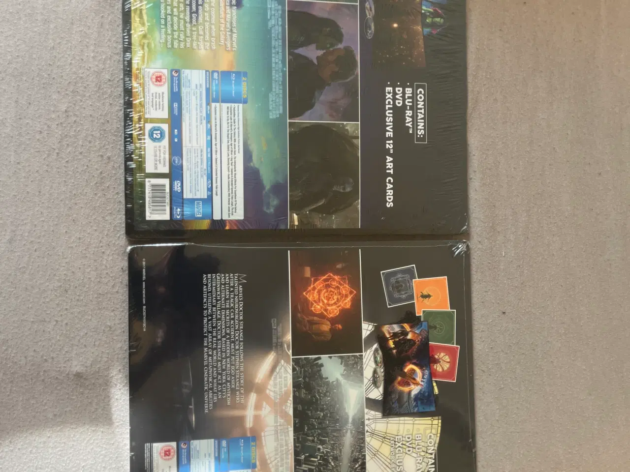 Billede 2 - 2 stks Marvel Bli Ray DVD “exclusive 12” Art Cards