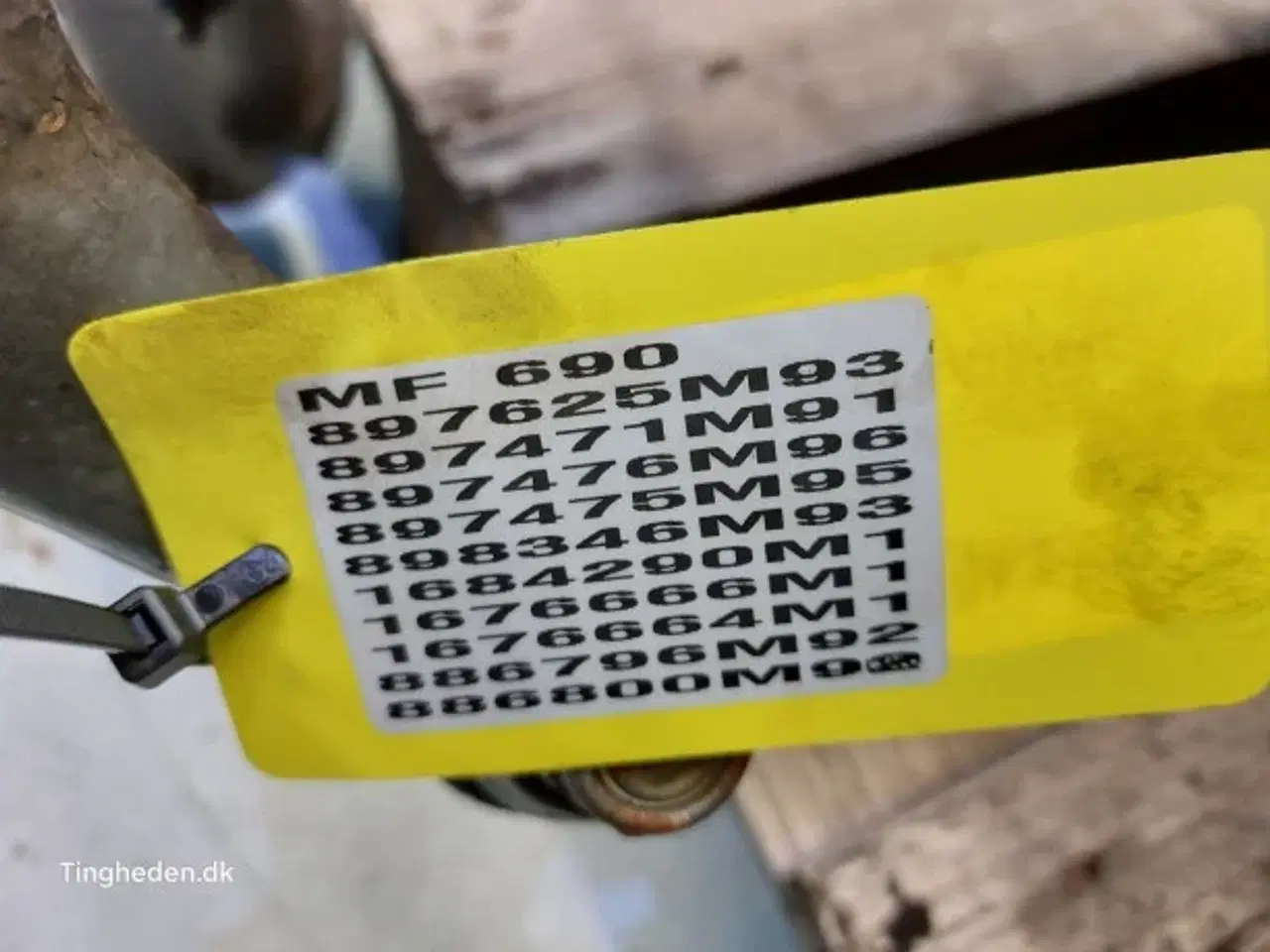 Billede 9 - Massey Ferguson 690 Foraksel 897625M93