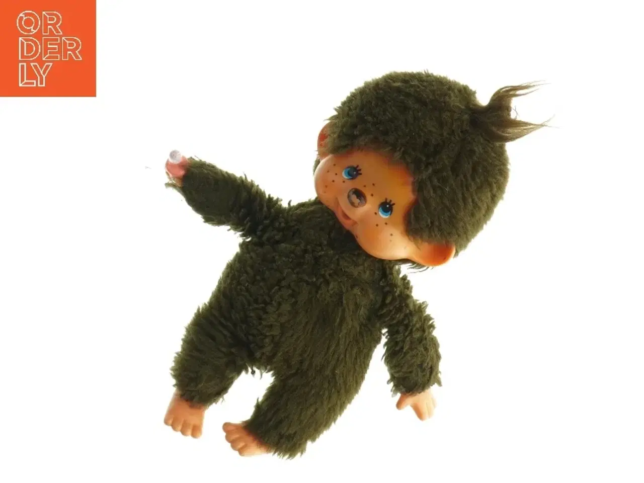 Billede 2 - Grøn plysdukke (str. 19 x 11 cm)