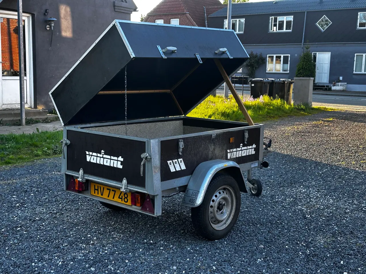Billede 1 - Nysynet VA 500kg lukket trailer 