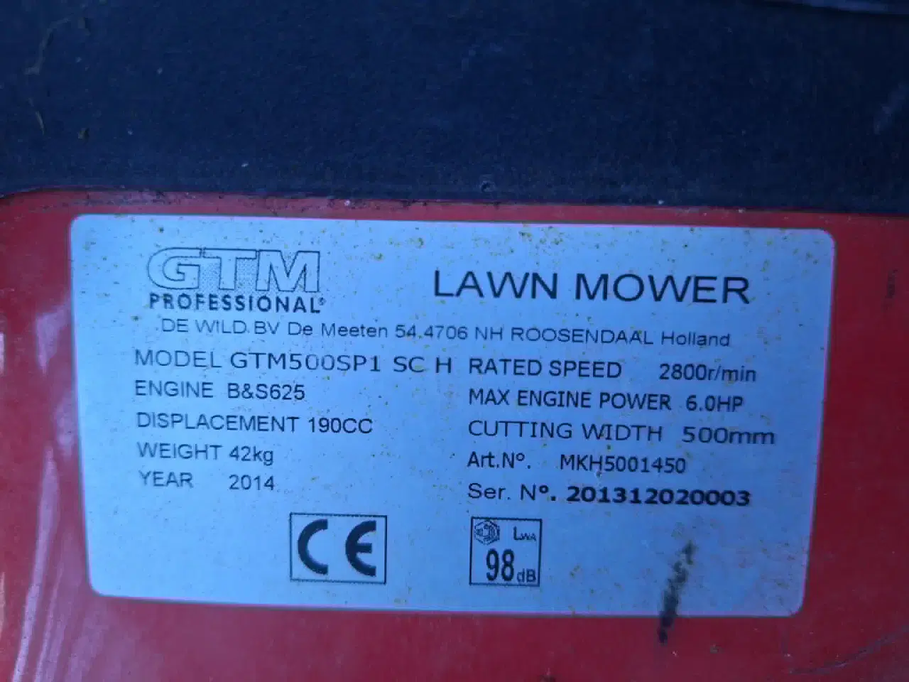 Billede 4 - Plæneklipper