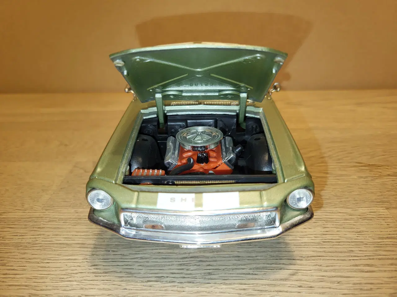 Billede 6 - Modelbil. Ford Mustang Shelby GT500 (1968) Skala 1