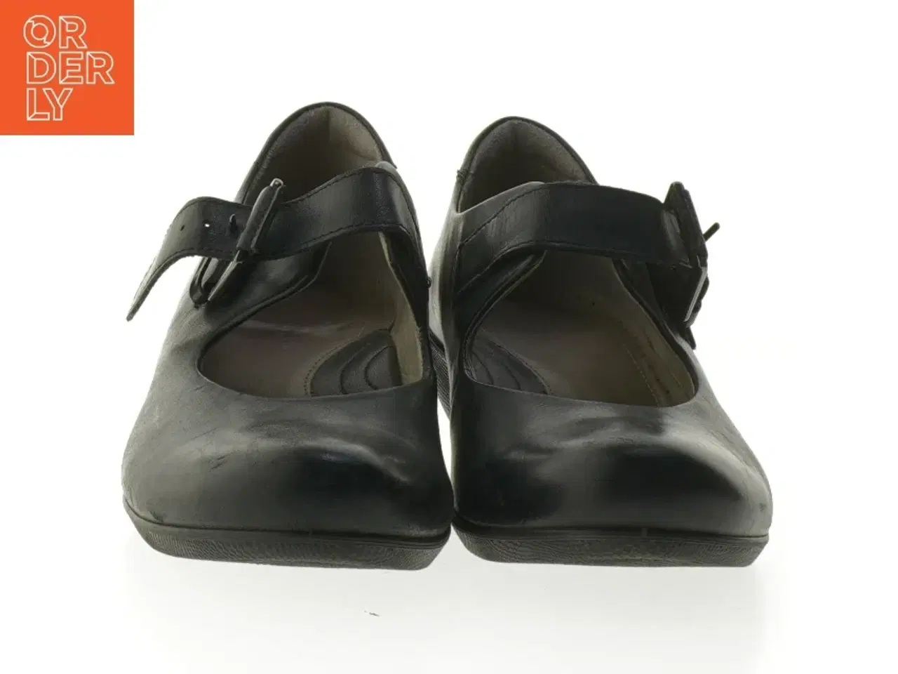 Billede 4 - Sort ECCO Mary Jane sko (str. 37 )