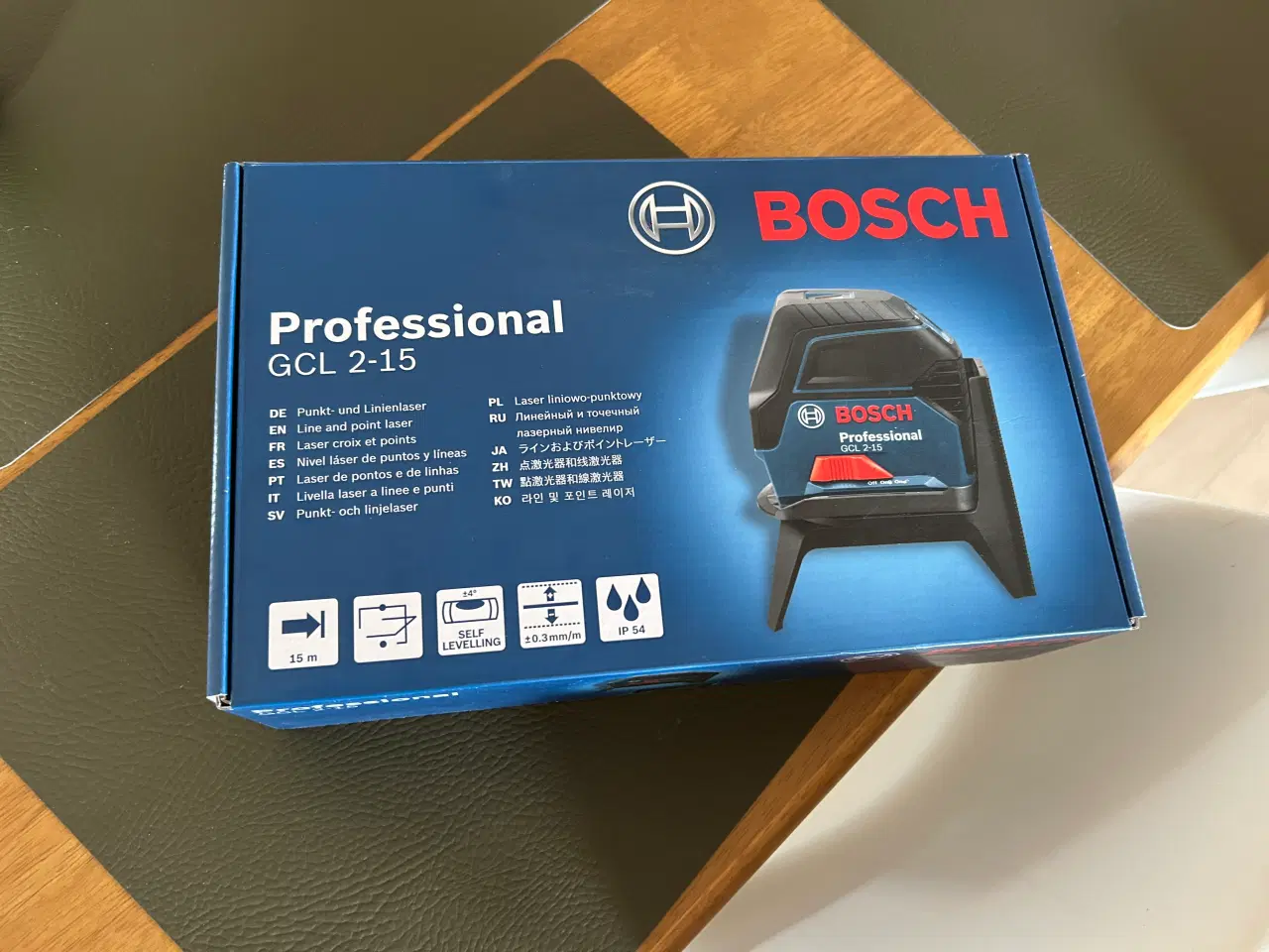 Billede 1 - Blå Bosch krydslaser