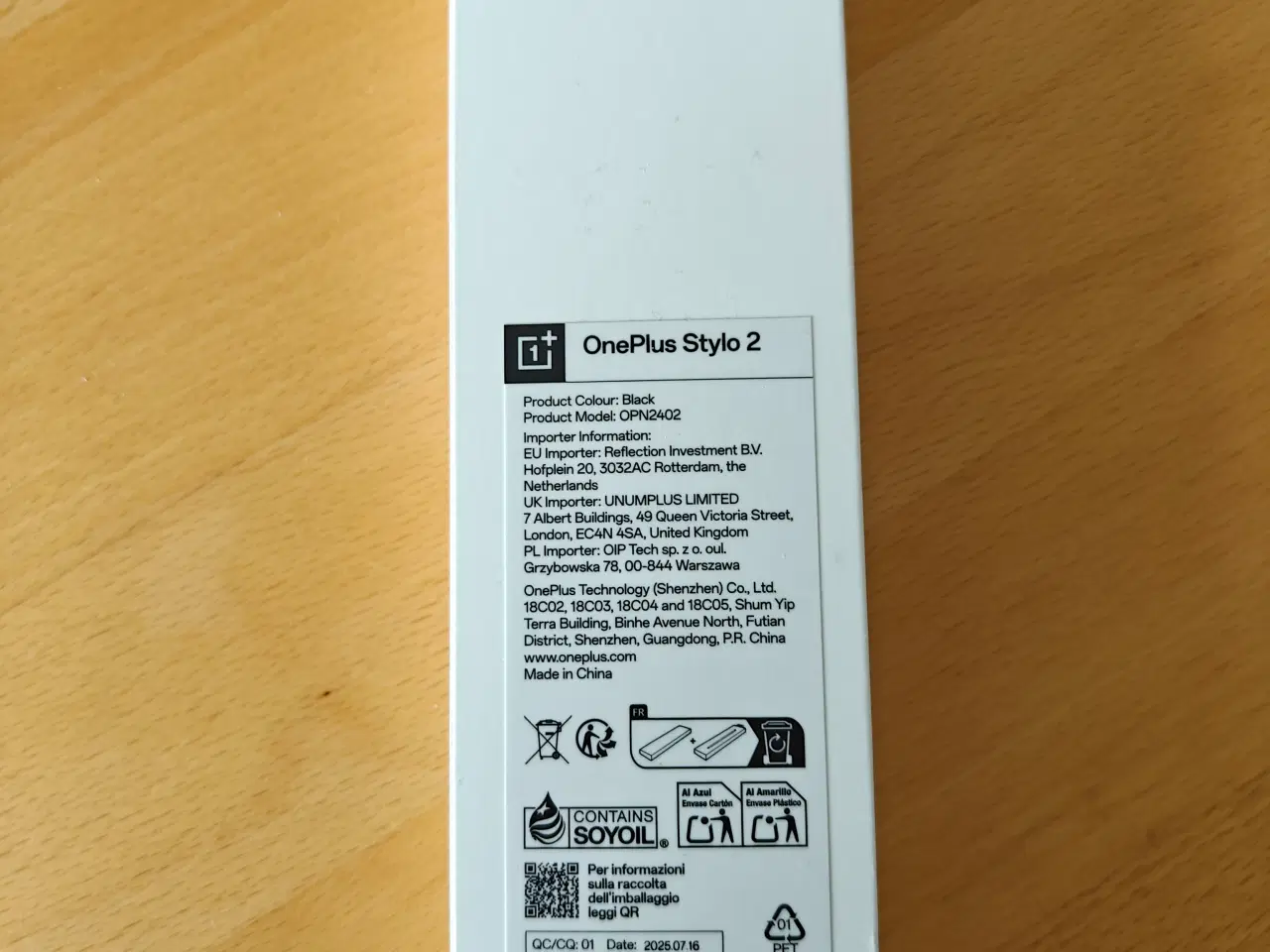 Billede 1 - Uåbnet og sprit ny OnePlus Stylo 2