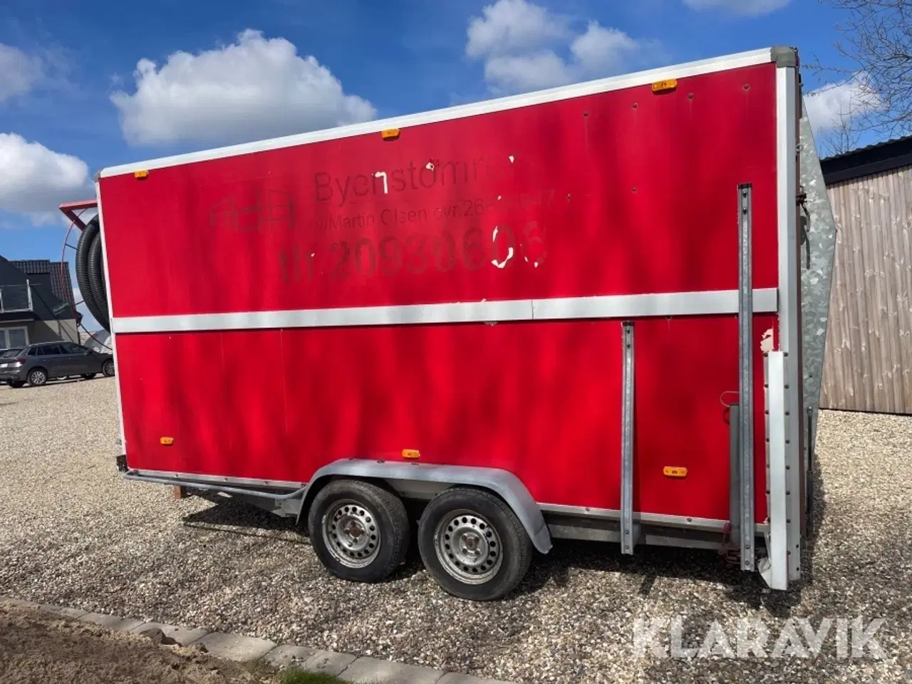 Billede 8 - Cargo trailer Variant med isoleringsmaskine
