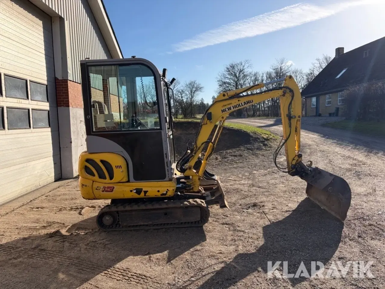 Billede 6 - Gravemaskine New Holland E18C med tiltman og skovlpakke