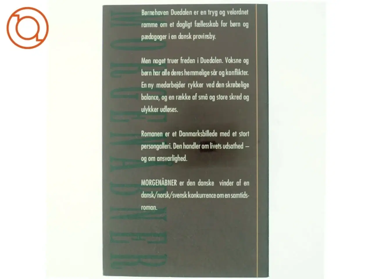 Billede 3 - Morgenåbner af Vibeke Marx (bog)