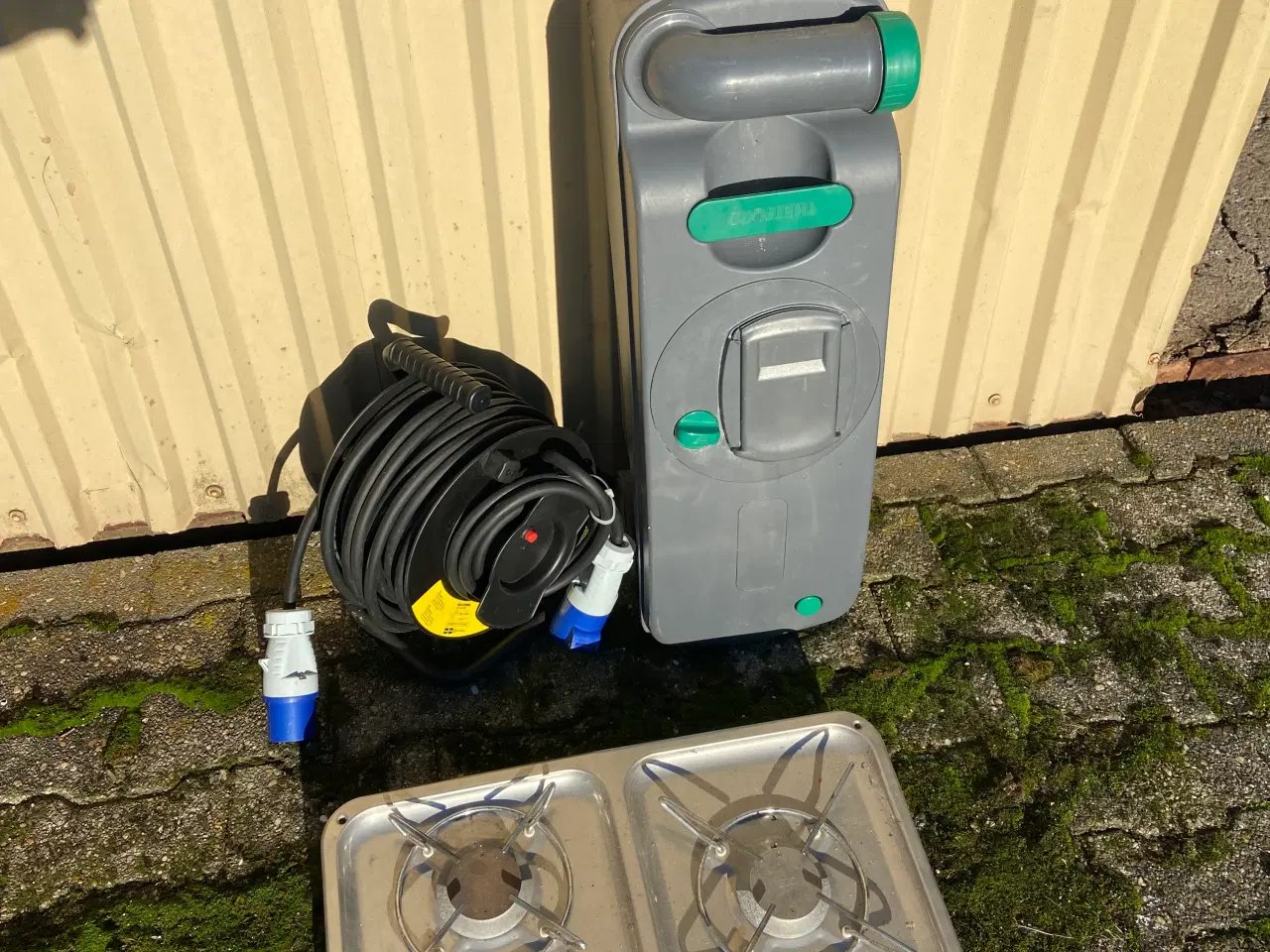 Billede 1 - Gasblus. Thetford kassette. Ny kabel tromle