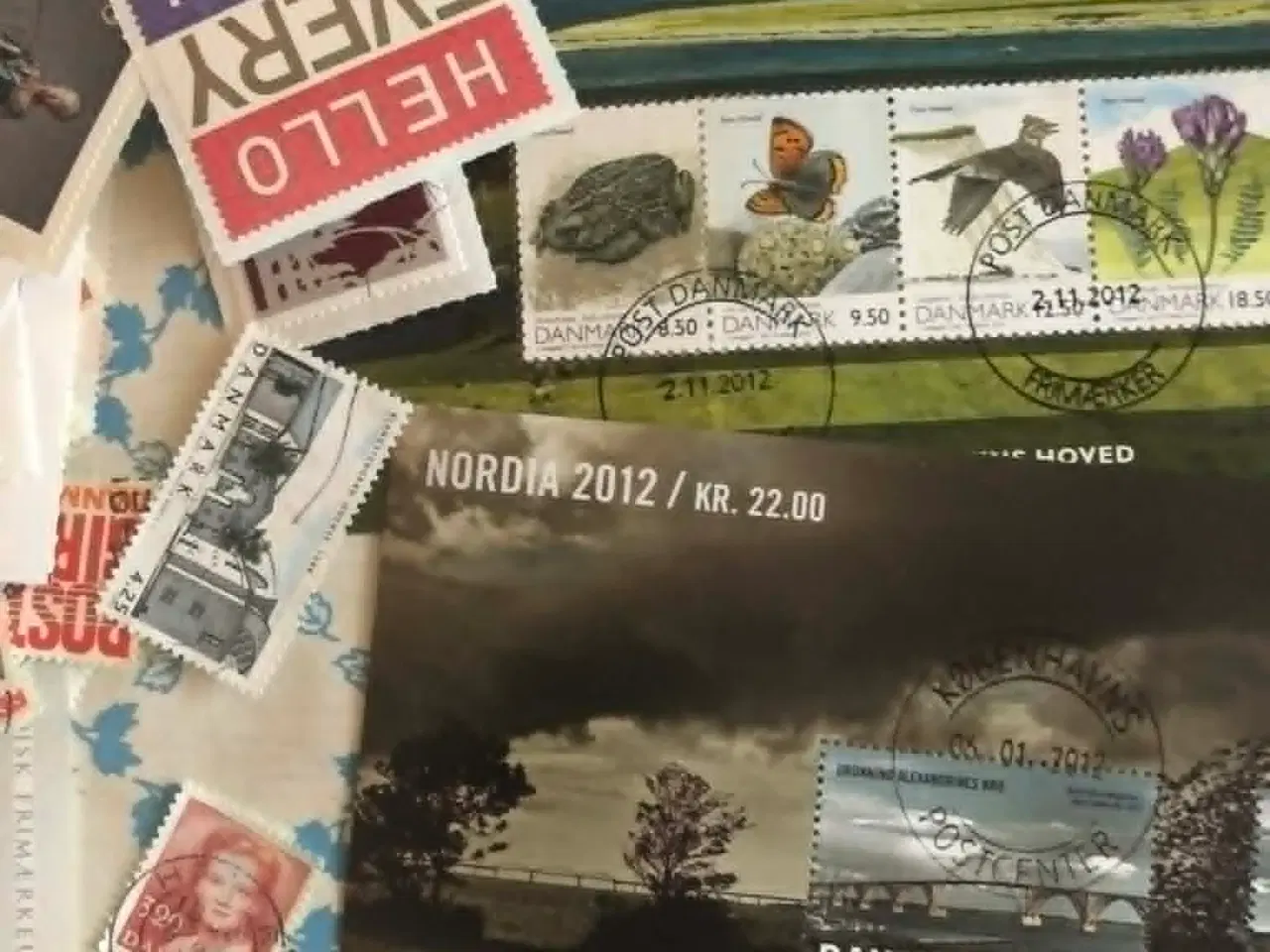 Billede 1 - Danske frimærker