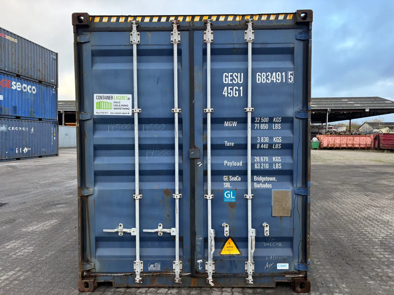 Billede 1 - 40 fods HC Container - ID: GESU 683491-5