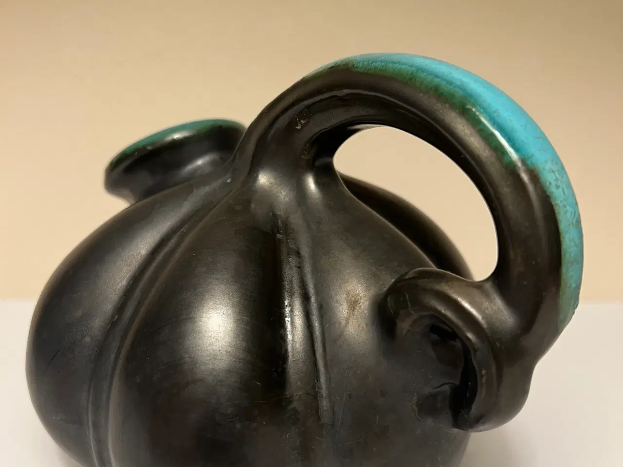 Billede 3 - Smuk Michael Andersen keramik græskar kande 