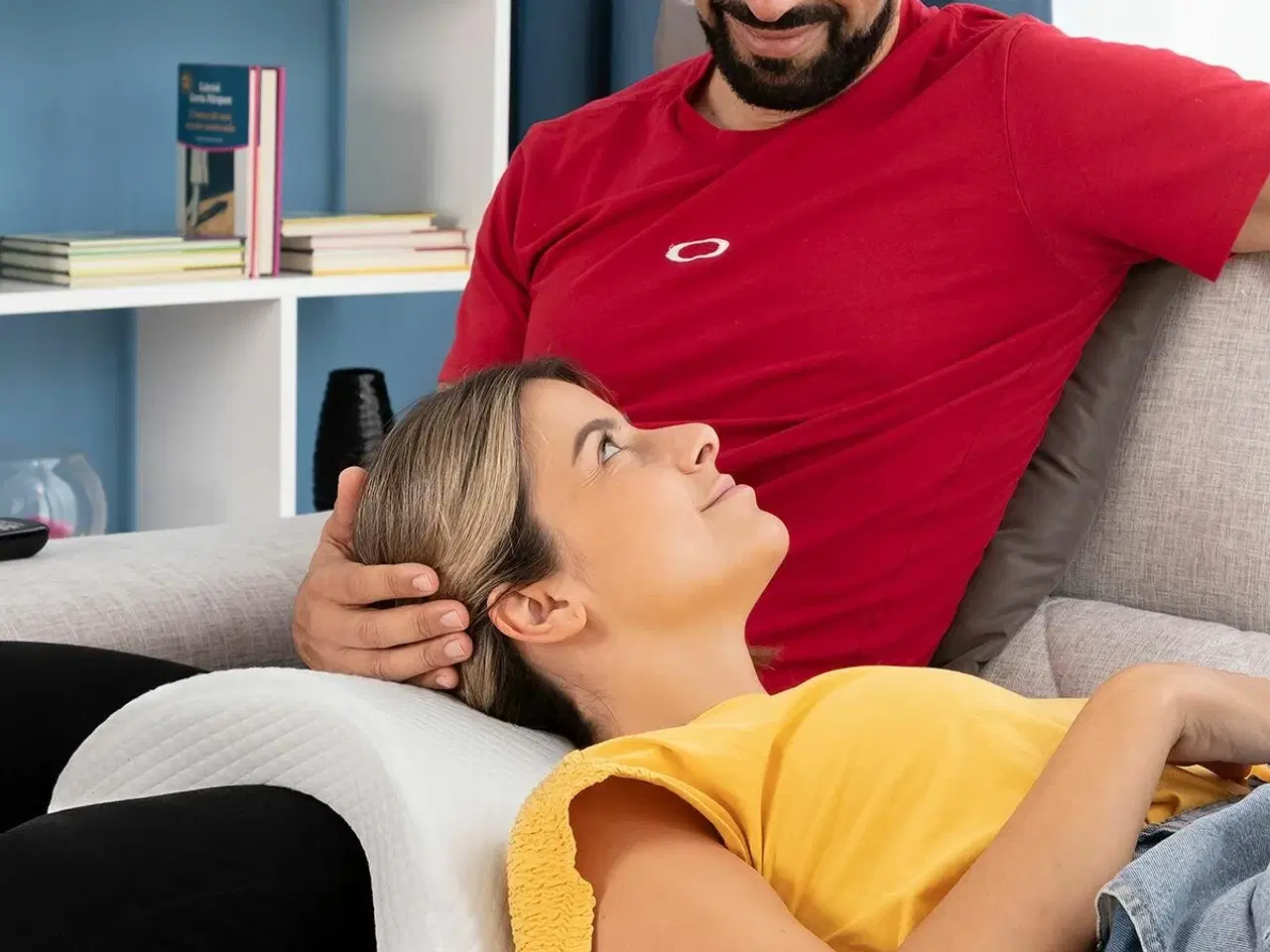 Billede 6 - Nakkepude med memoryskum til par - Cozzy