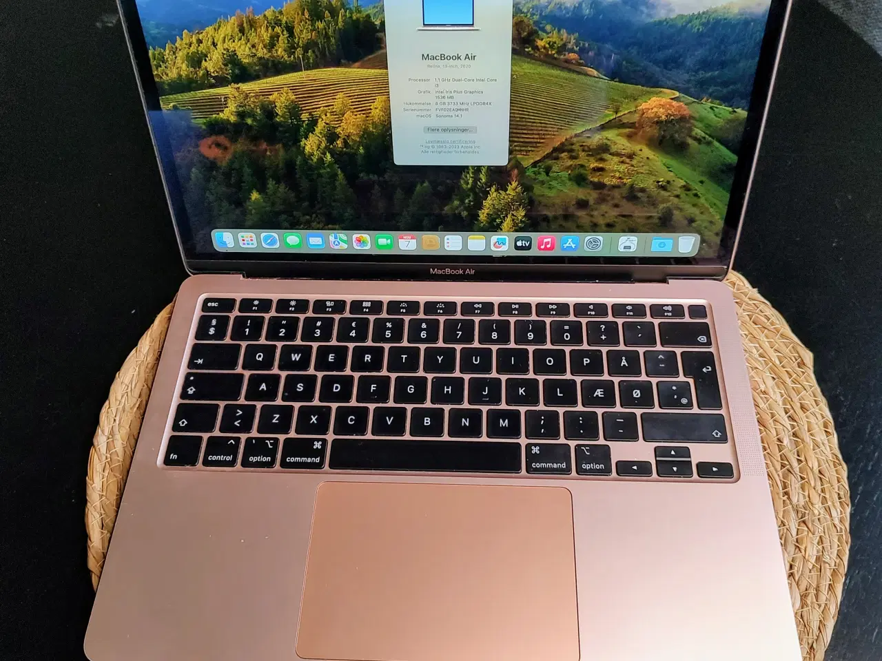 Billede 2 - MacBook Air 2020 256GB.