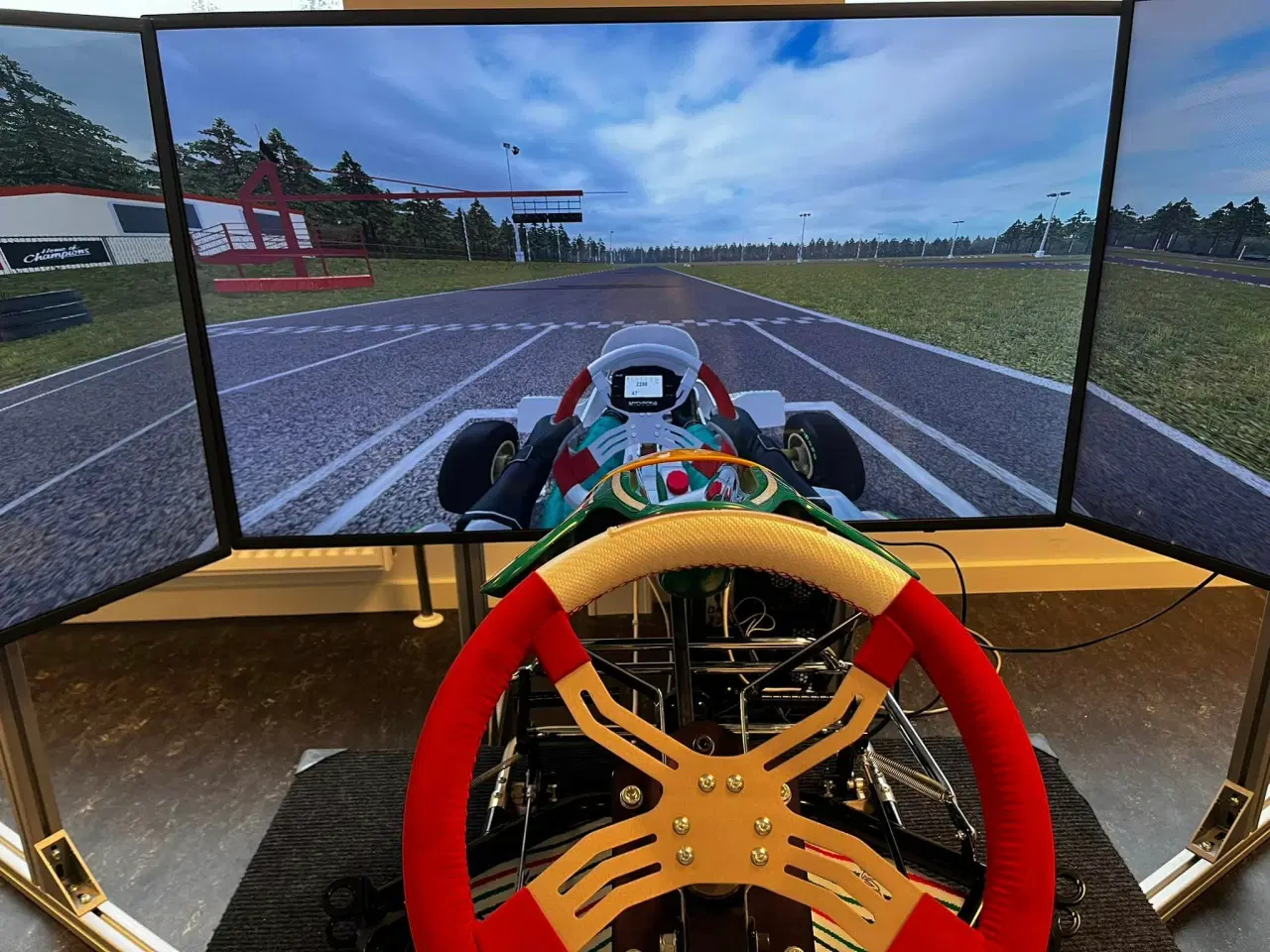 Billede 5 - Original KartSim Gokart simulator fra 2019