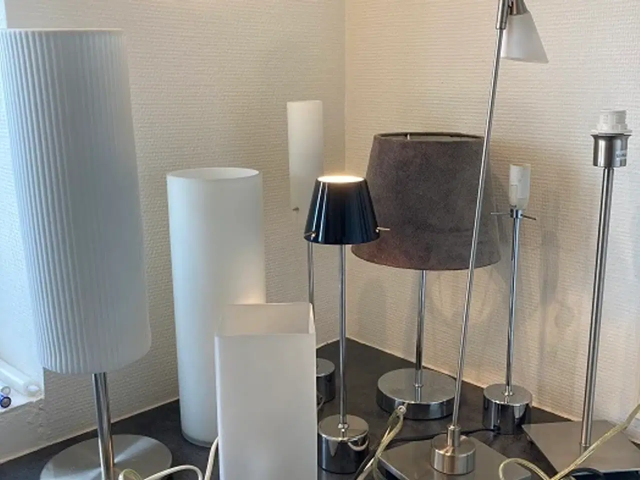 Billede 1 - Bordlamper 9 stk. 