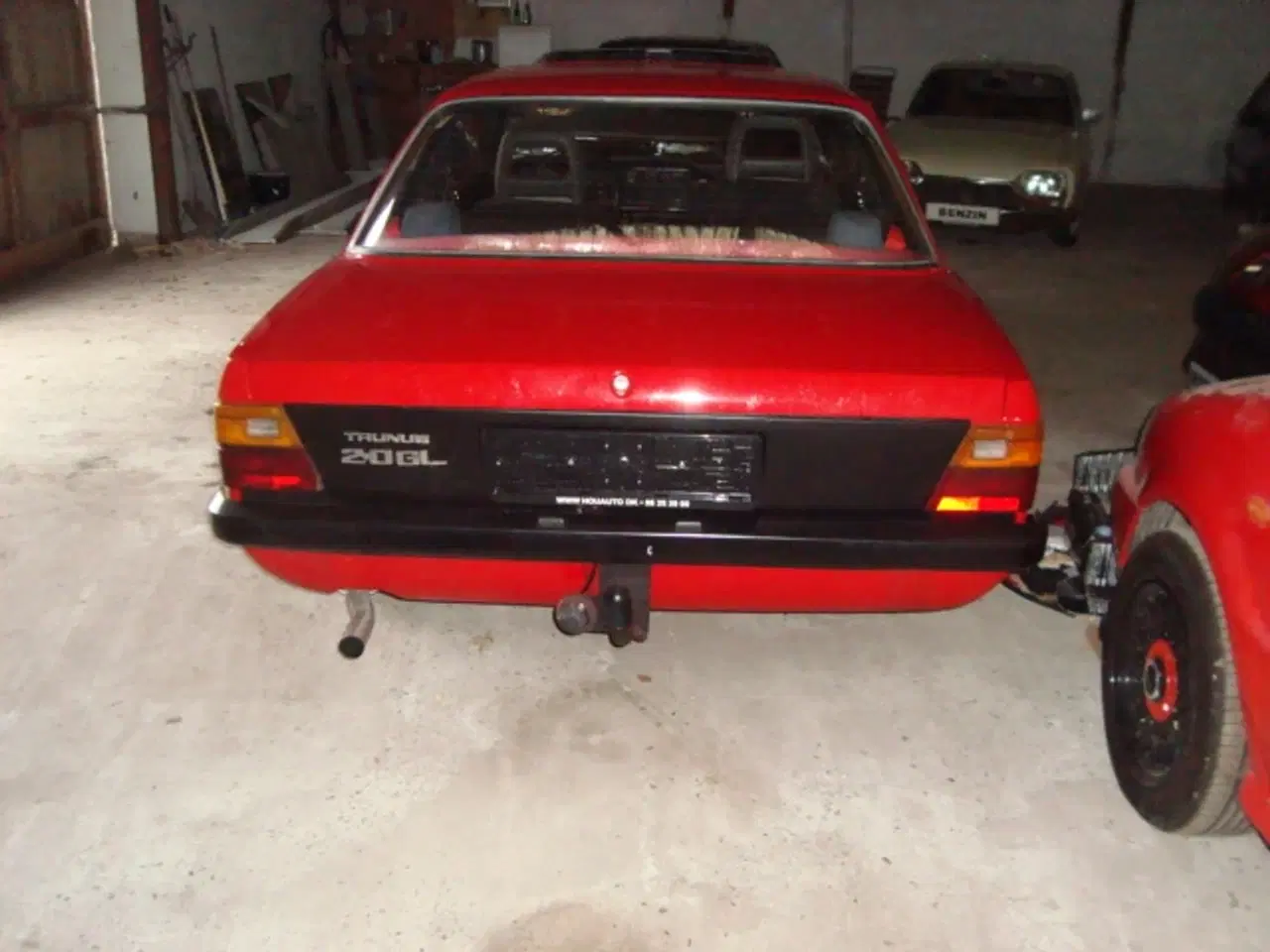 Billede 3 - FIN RØD FORD TAUNUS V6"harry"