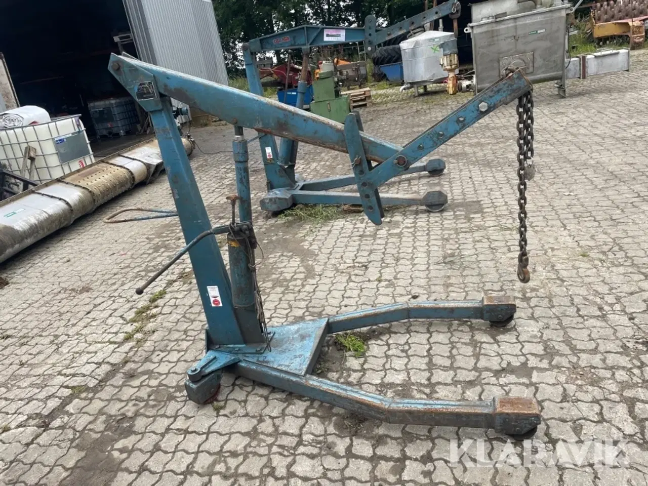 Billede 2 - Værkstedskran AC-kraner 1500kg