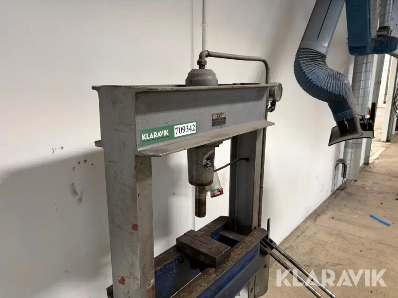 Billede 4 - Hydraulisk værkstedspresse Sigurd Stenhøj - manuel