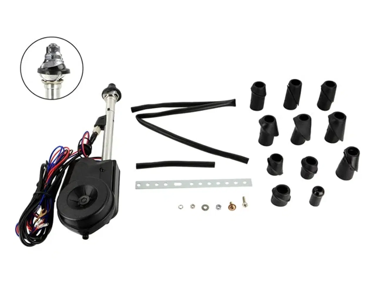 Billede 1 - Teleskopantenne AM/FM automatisk chrome