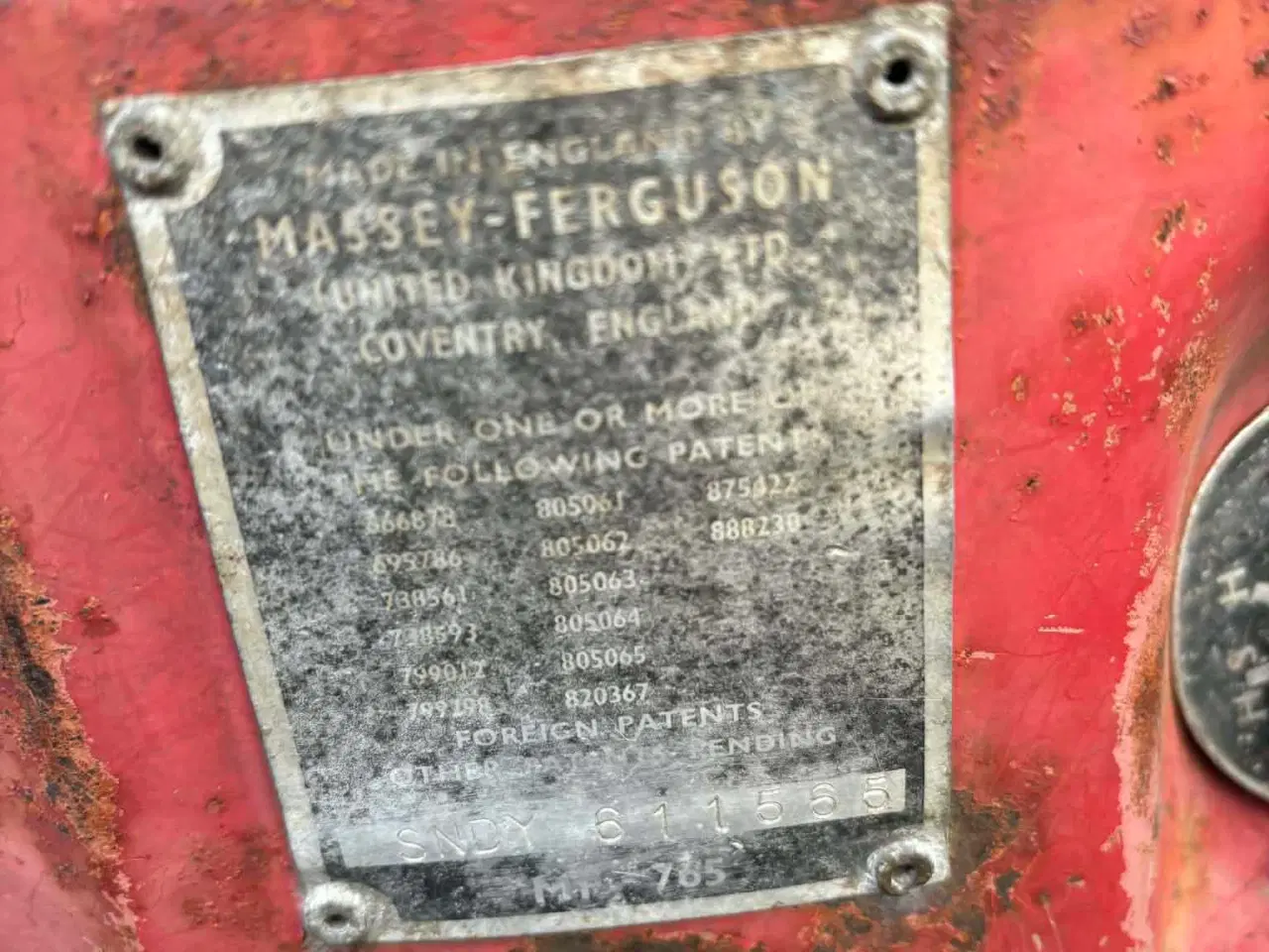Billede 7 - Massey ferguson 65 med frontlæsser 