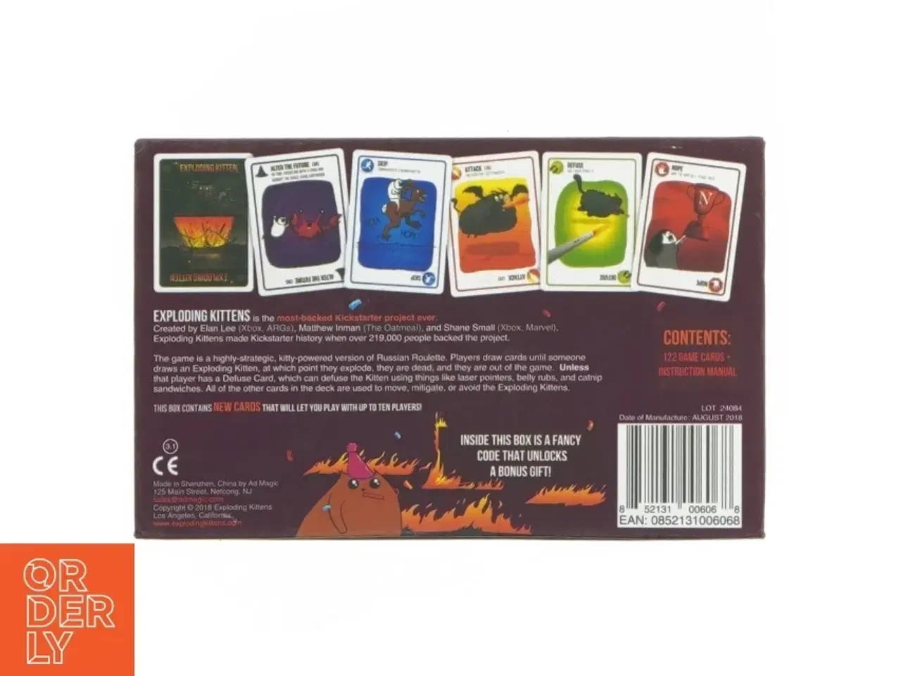 Billede 3 - Exploding Kittens Party Pack - Kortspil (str. 16x10 cm)