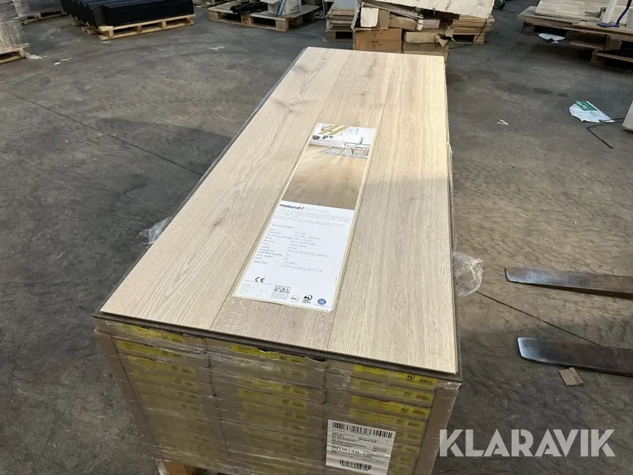 Billede 9 - Gulv Moland High Performance Laminate Wideplank Design Svaneke Eg - 10mm - 88,2 m2