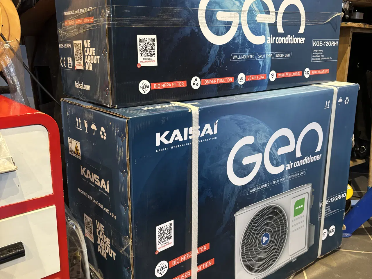 Billede 1 - Varmepumpe / Aircondition Kaisai Geo KGE-12GRH1 Ai