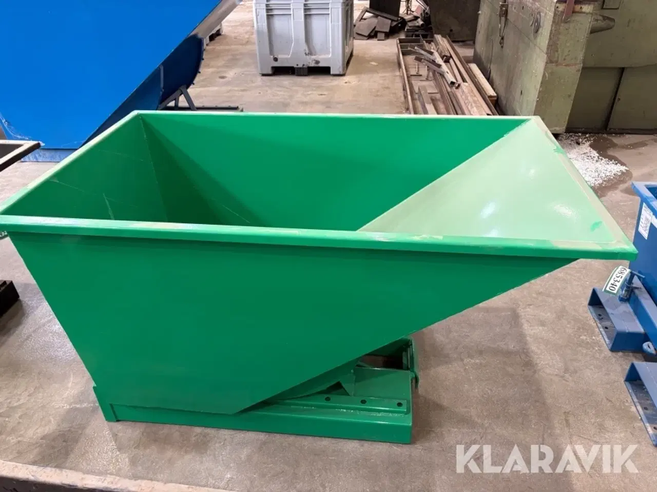 Billede 6 - Tipcontainer Intra Materialhantering Tippo 600 Green 1 styk