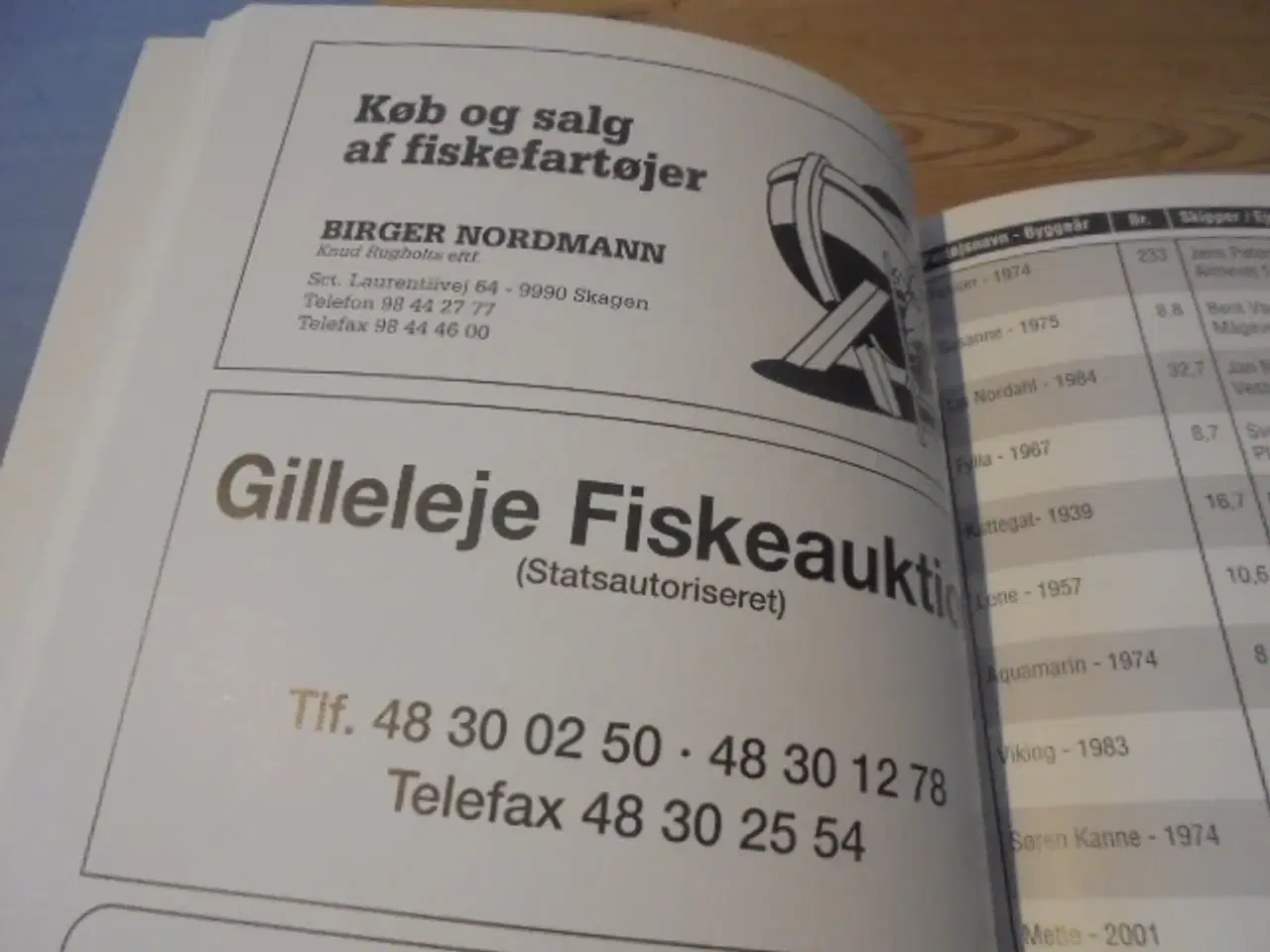 Billede 4 - Danmarks Kutternøgle 2008 – med inmarsat-numre