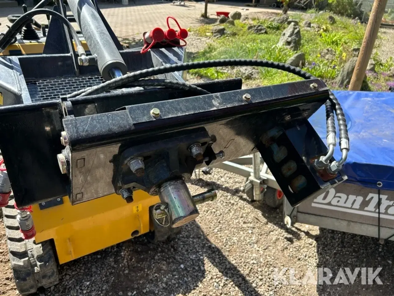 Billede 2 - Pælbor med hydraulisk motor