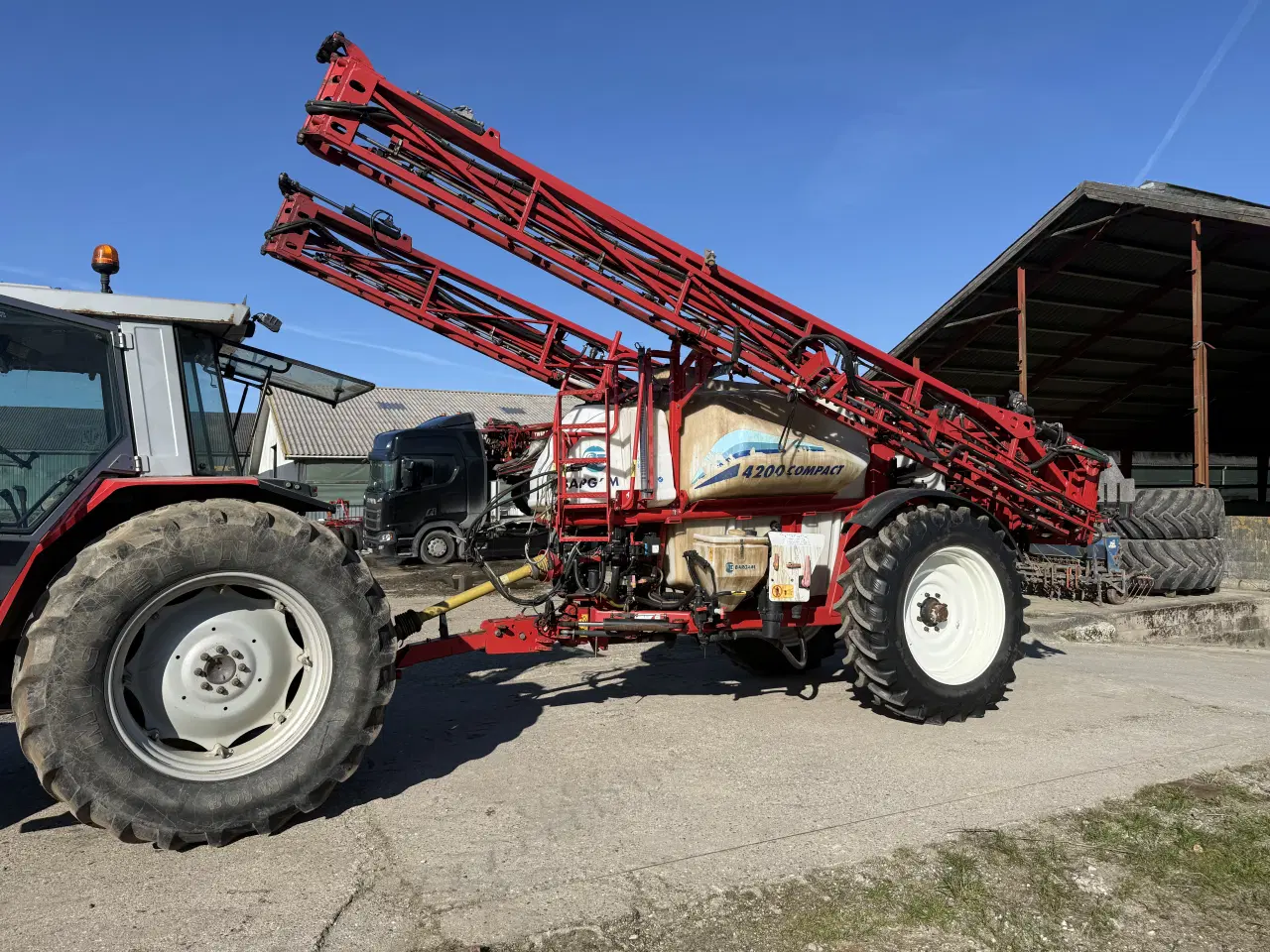 Billede 1 - Bargam trailersprøjte 18/28 m