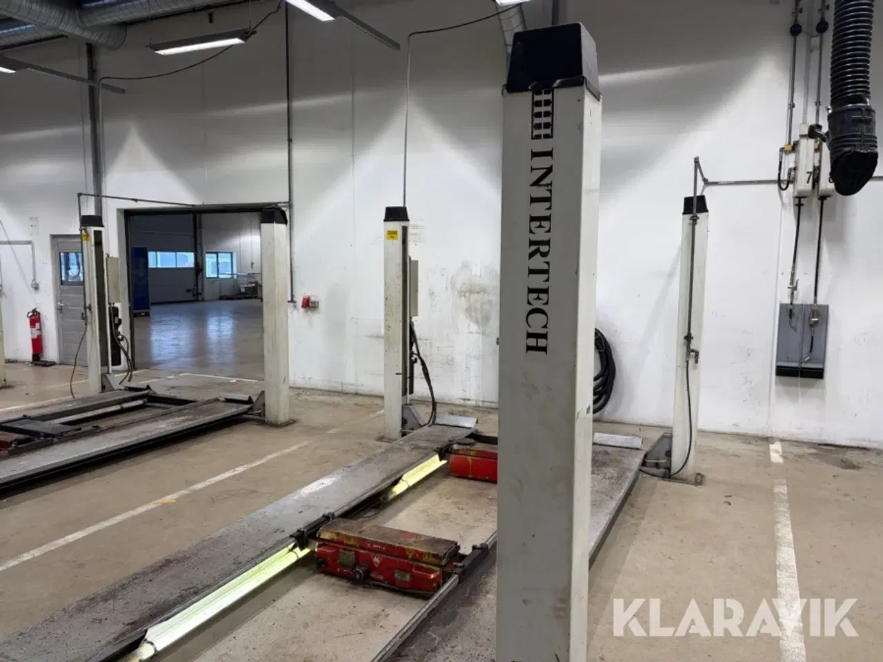 Billede 3 - 4-søjlet autolift Intertech 436