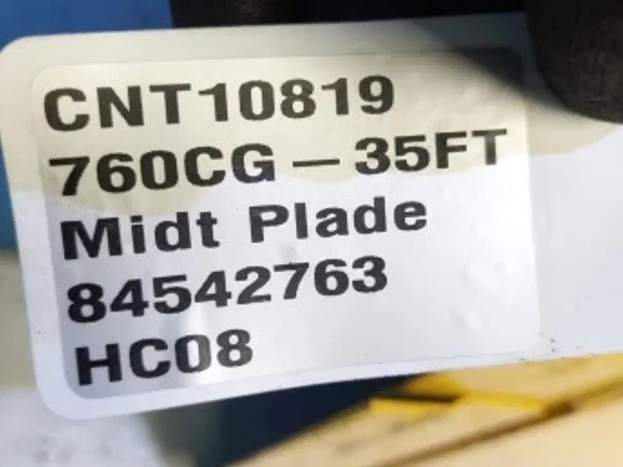 Billede 8 - New Holland 760CG 35FT Midt Plade 84542763