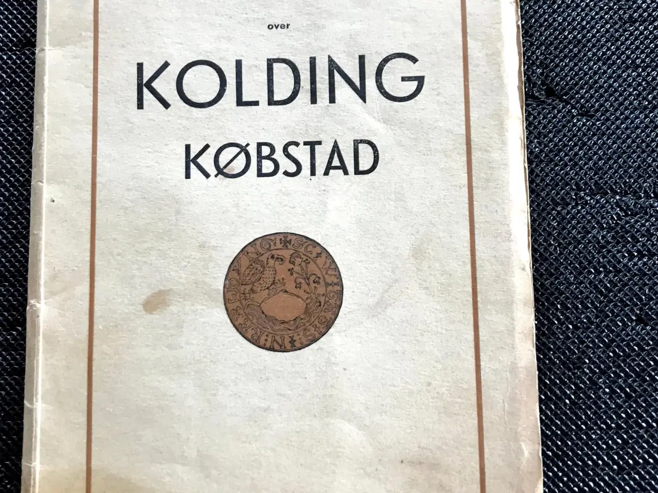 Billede 1 - KOlding Købstad. 1937. Kortbog