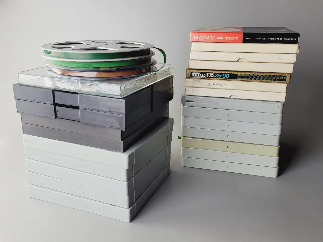 Billede 4 - ⭐️· 🎶 STORT LOT SPOLEBÅND (25+ stk.) - 7 Tommer 